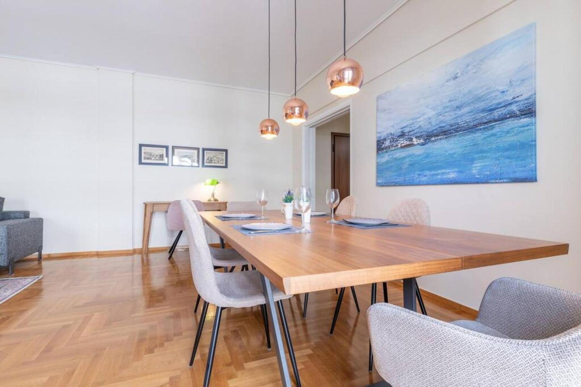אתונה Amfitritis Family Lux Apartment At Palaio Faliro מראה חיצוני תמונה