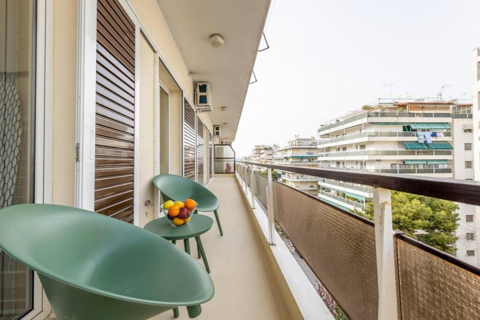 אתונה Amfitritis Family Lux Apartment At Palaio Faliro מראה חיצוני תמונה