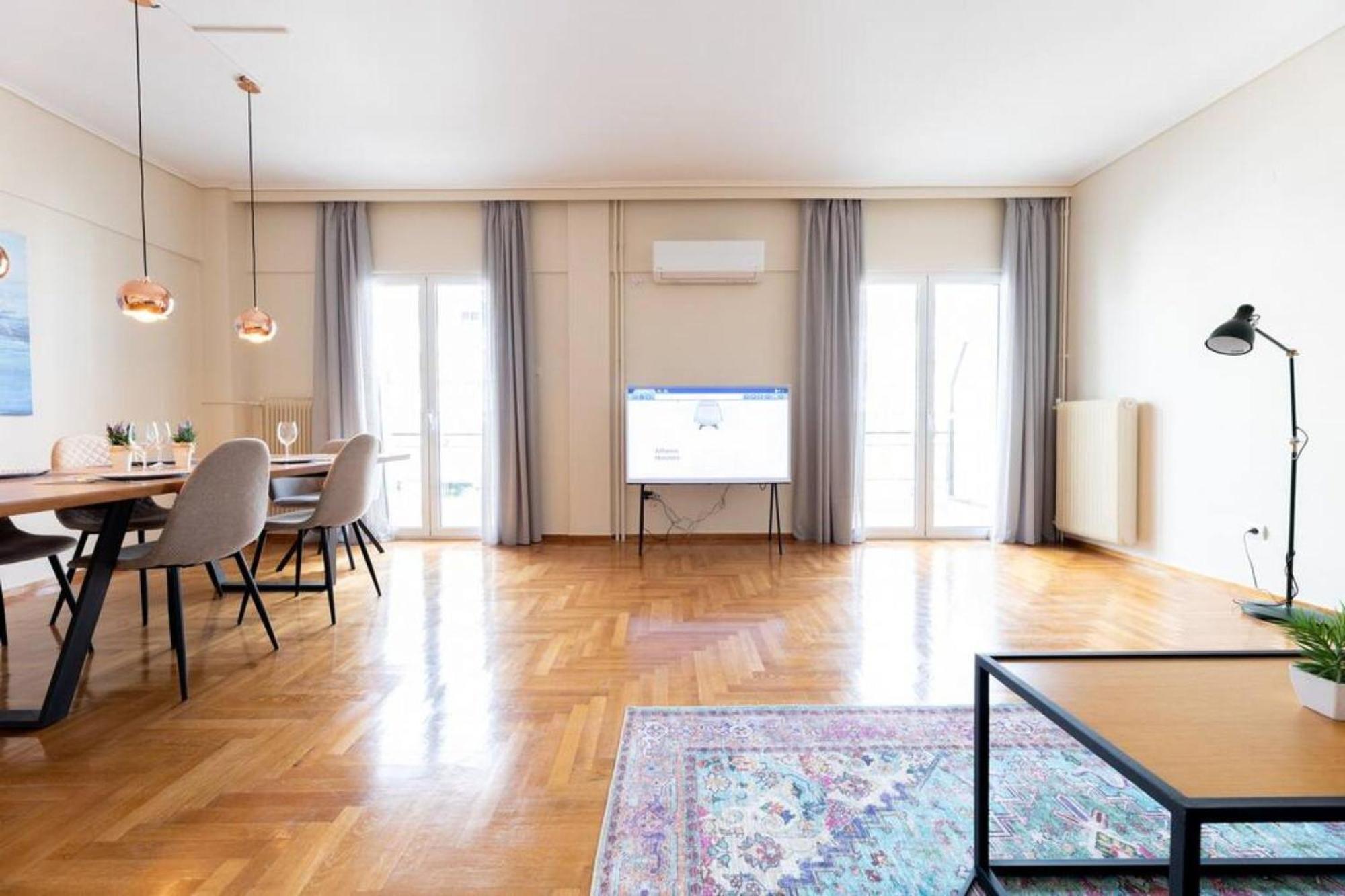 אתונה Amfitritis Family Lux Apartment At Palaio Faliro מראה חיצוני תמונה