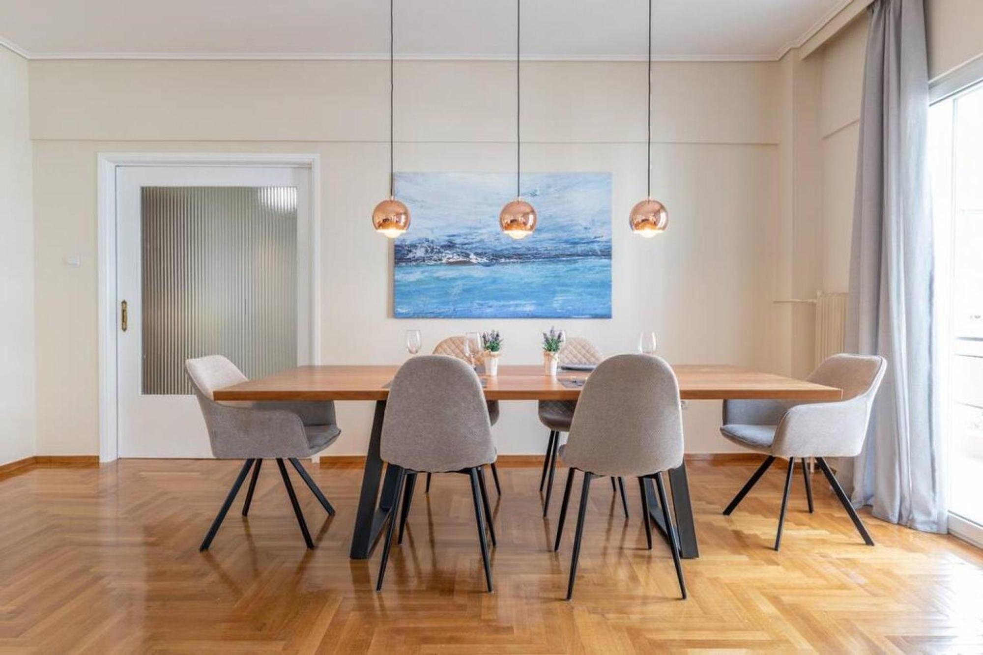 אתונה Amfitritis Family Lux Apartment At Palaio Faliro מראה חיצוני תמונה