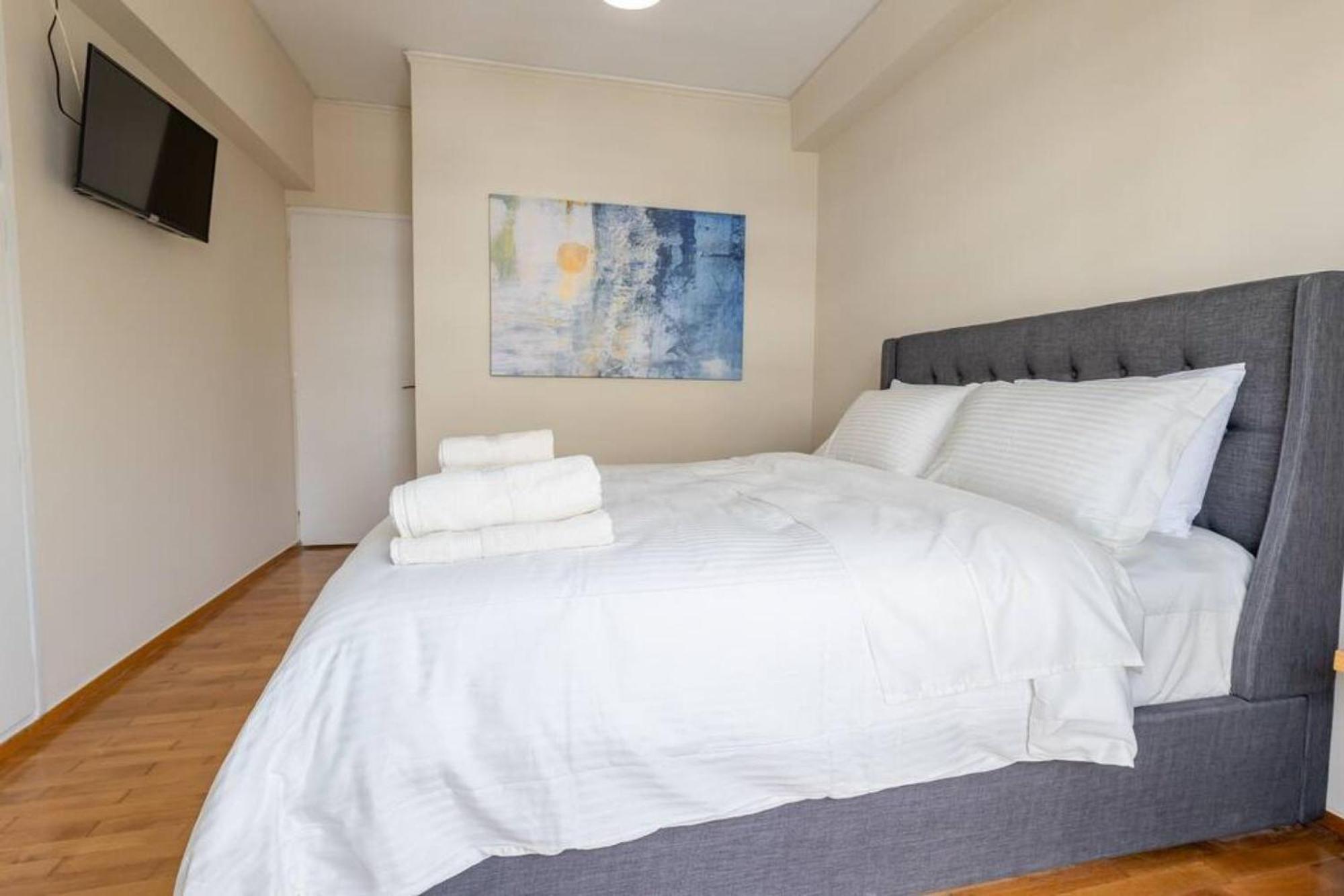 אתונה Amfitritis Family Lux Apartment At Palaio Faliro מראה חיצוני תמונה