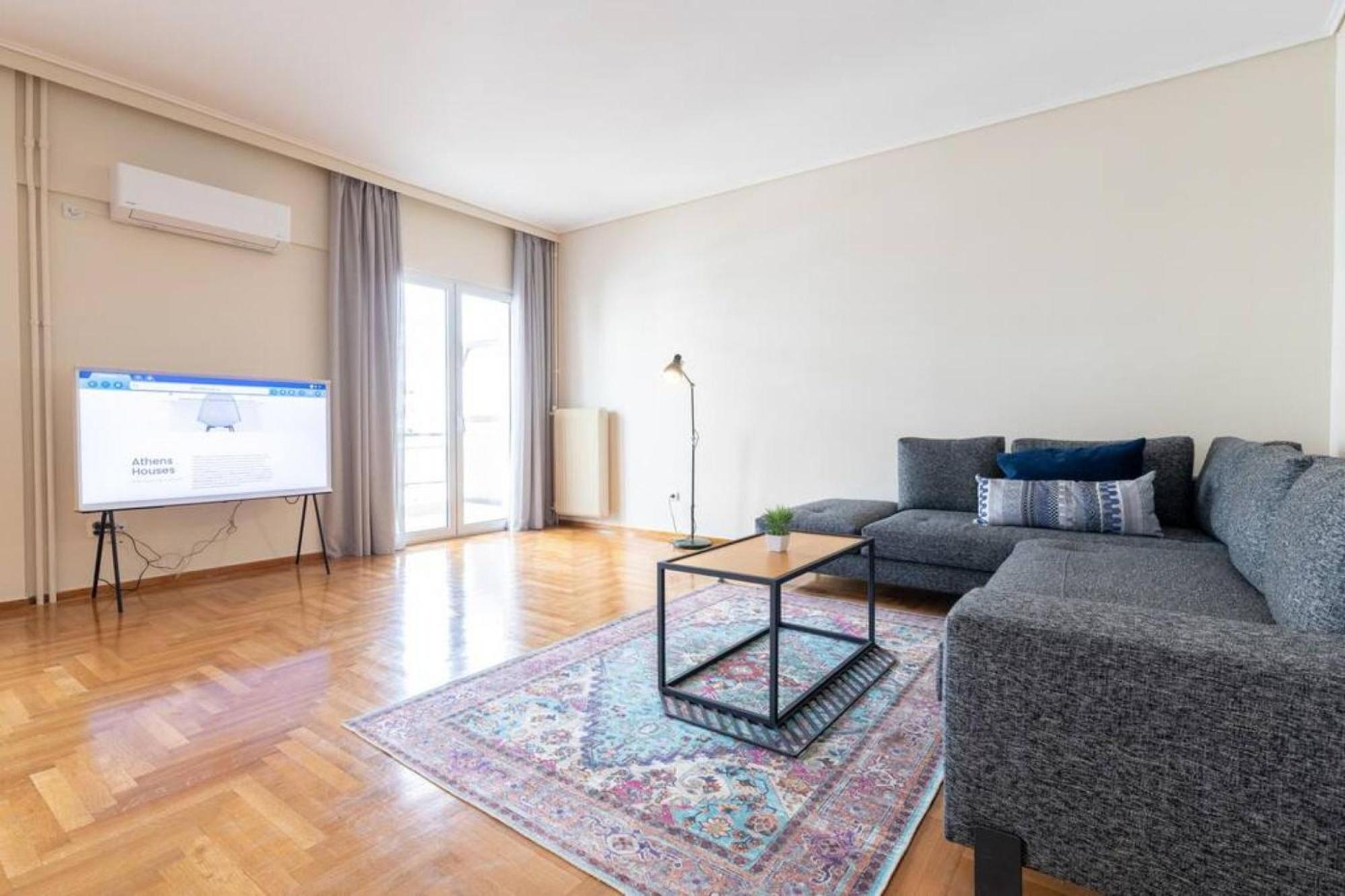 אתונה Amfitritis Family Lux Apartment At Palaio Faliro מראה חיצוני תמונה